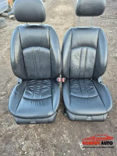 Седалки за Mercedes CLS W219 - Черен, подгряване, памет