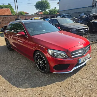 Mercedes-Benz C300 Hybrid W205 AMG пакет Комби Десен волан 2016г. 6999€ — снимка 2