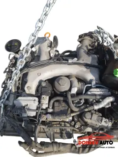 Двигател за Audi A8 D3 4.2 TDI BVN - оборудван (едното турбо е неработещо) — снимка 3
