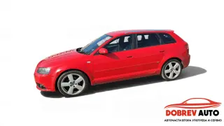 **САМО НА ЧАСТИ*** Audi A3 8P. 2.0TDI, S-line, Sportback, Черен таван