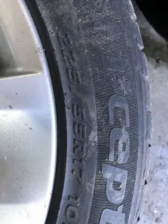 Джанти с гуми бмв 3 ф30/31 17 ( djanti s gumi bmw 3 f30/31 17 ) — снимка 7