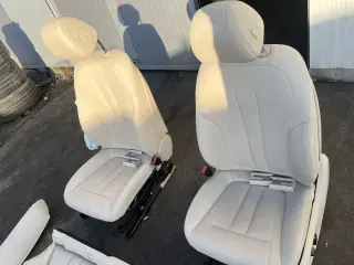 Кожен салон с подгрев бмв 5 г30 седан ( kojen saloon bmw g30 ) — снимка 4