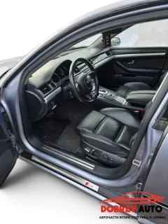 **САМО НА ЧАСТИ***  Audi S8 D3, 5.2 V10, Distronic, Bose, Алкантара — снимка 6