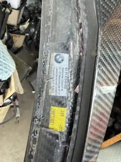 Лип спойлер бмв 3 ф30 карбон ( lip spoiler bmw f30 ) — снимка 3