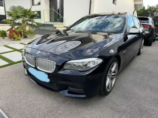 На части! 2012 Bmw F10 M550d 381кс — снимка 4