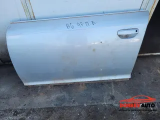 Врата (предна лява - сребриста) за Audi A6 C6 (4F)