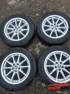 Лети джанти със зимни гуми GoodYear 17" за BMW G30 5x112, 7.5J, 66.5, 225x55x17"