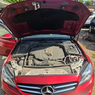 Mercedes-Benz C300 Hybrid W205 AMG пакет Комби Десен волан 2016г. 6999€ — снимка 11
