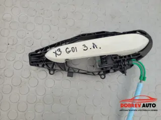 Външна дръжка (задна лява - бяла) за BMW X3 G01
