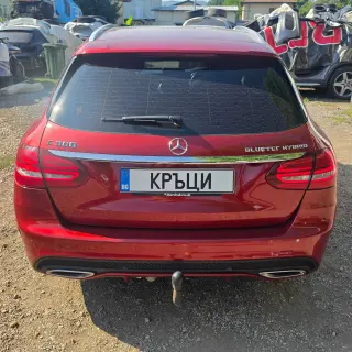 Mercedes-Benz C300 Hybrid W205 AMG пакет Комби Десен волан 2016г. 6999€ — снимка 5
