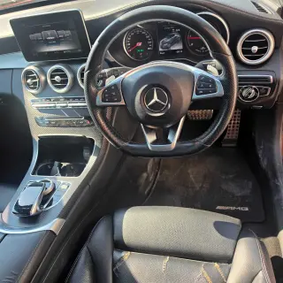 Mercedes-Benz C300 Hybrid W205 AMG пакет Комби Десен волан 2016г. 6999€ — снимка 7