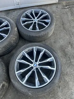 Джанти с гуми бмв х4 г02 20 цола спорт ( djanti s gumi bmw x4 g02 m-pack ) — снимка 2
