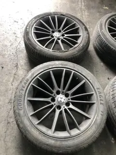 Джанти с гуми бмв 7 ф01 19 ( djanti bmw f01 19 ) — снимка 2
