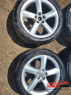 Лети джанти с летни гуми 19" Barum за Audi A8 D4 — снимка 2