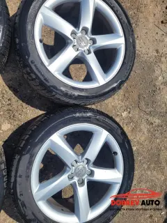 Лети джанти с летни гуми 19" Barum за Audi A8 D4 — снимка 3